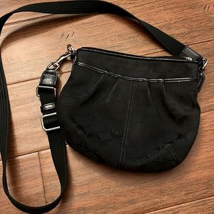 Coach black crossbody